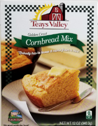 Teays Valley Cornbread 16 count case 